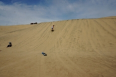 Sand-boarding
